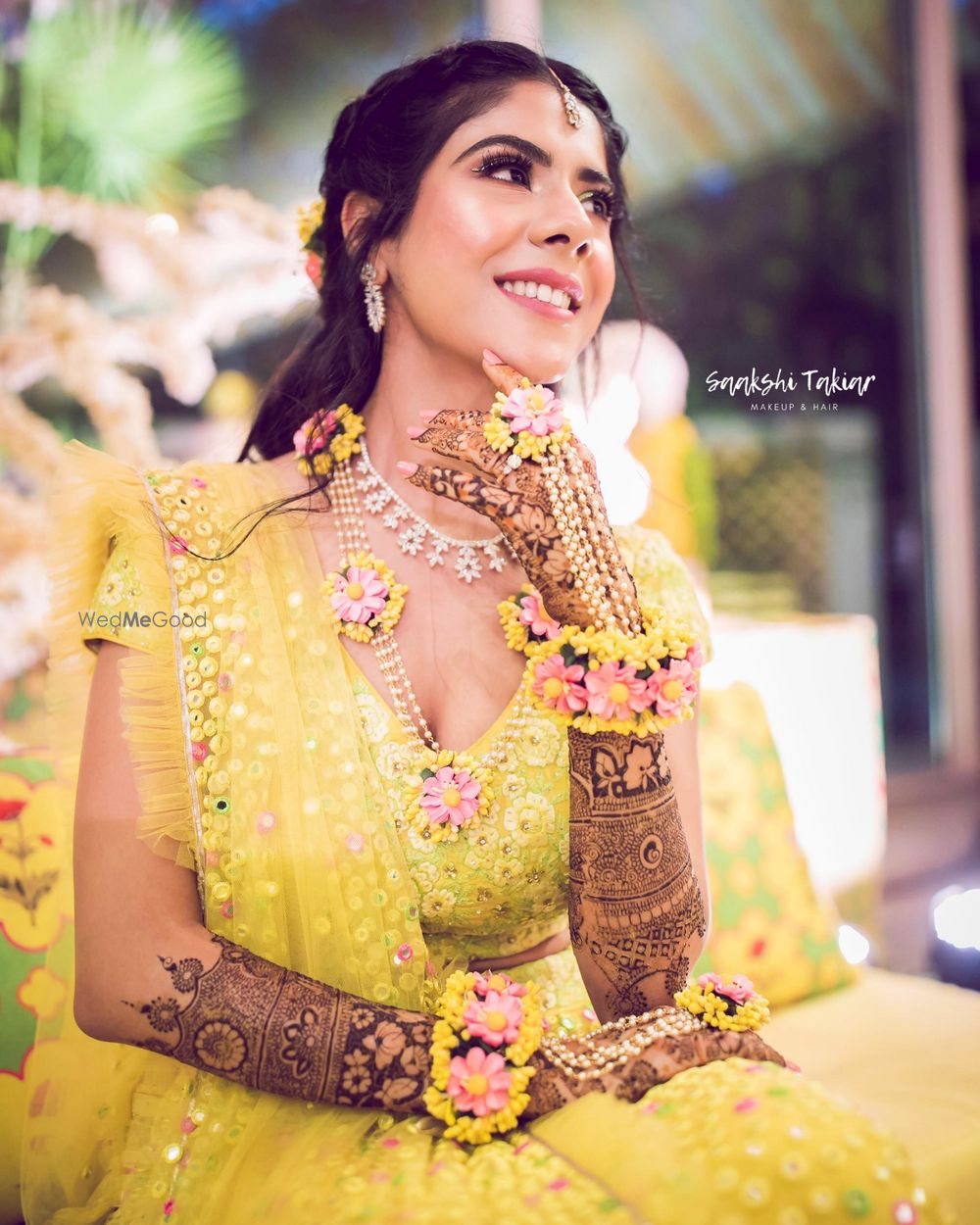 Photo From Shruti Raizada Bridal, Mehendi and Cocktail looks - By Makeup by Saakshi Takiar