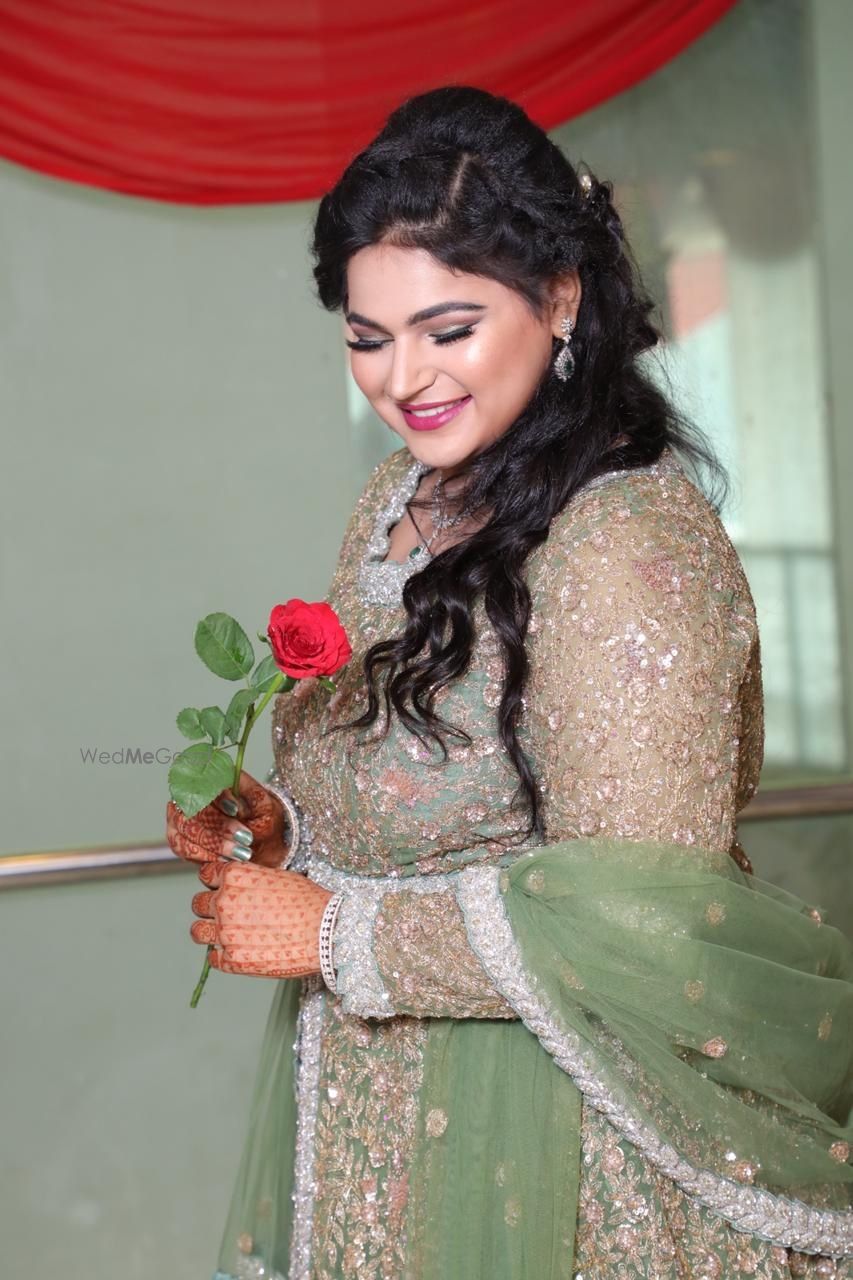 Photo From Jyoti’s engagement - By Poonam Rawat Makeovers