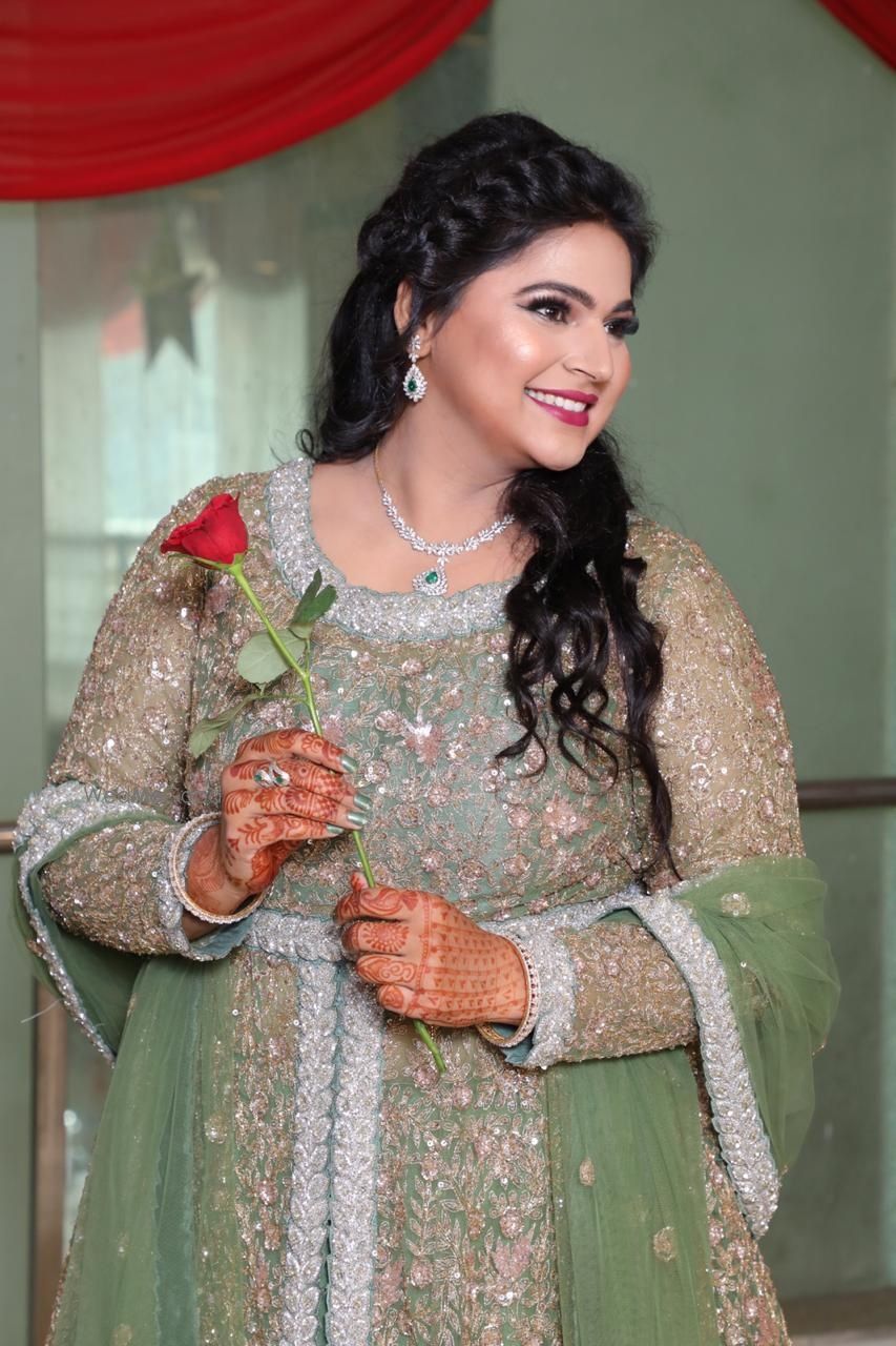 Photo From Jyoti’s engagement - By Poonam Rawat Makeovers