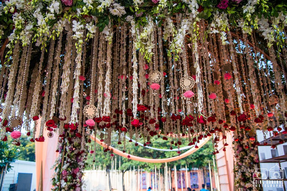 Photo of Pretty hanging floral and pearl strings