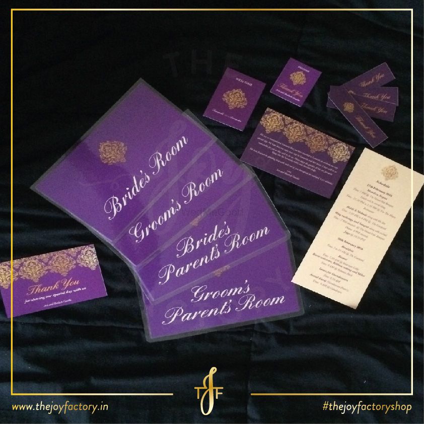Photo From Wedding Invites and Stationery - By The Joy Factory