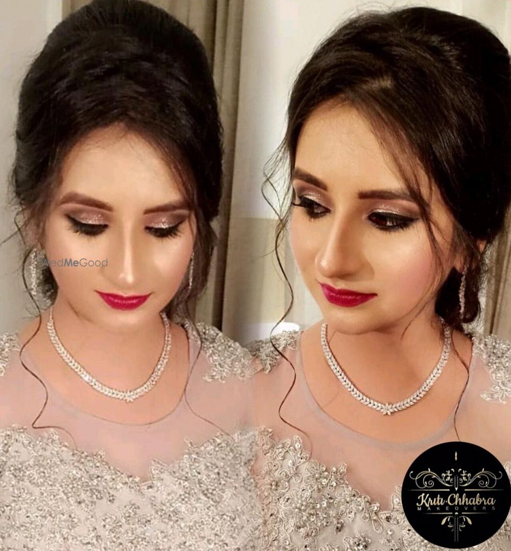 Photo From Pragya's Engagement makeup - By Kriti Chhabra Makeovers