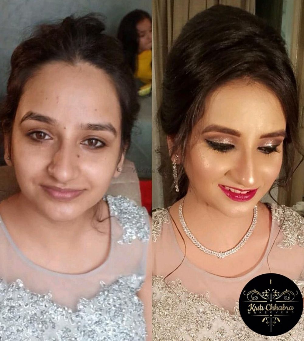 Photo From Pragya's Engagement makeup - By Kriti Chhabra Makeovers