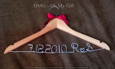 Photo From Customized Hangers - By OMG - Oh My Gift