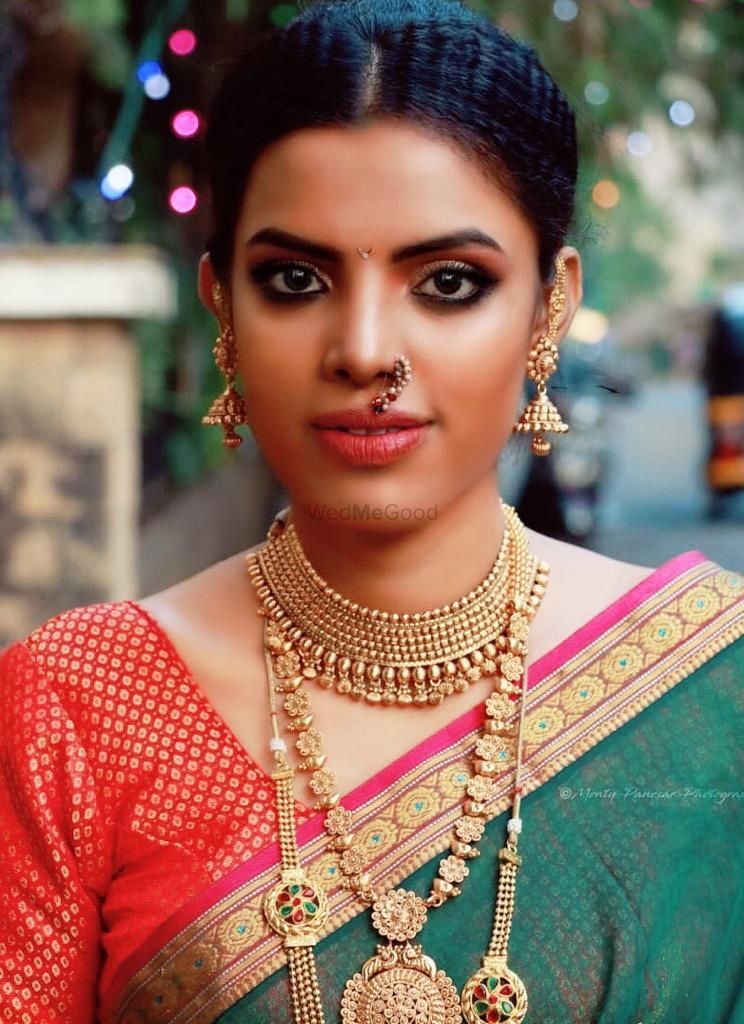 Photo From Maharashtrian Bride - By Hair and Makeup by Debby