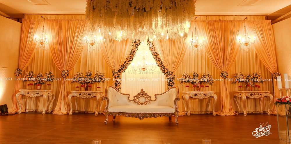Photo From Luxe wedding decor at Marina convention & wedding centre - By Fort Events