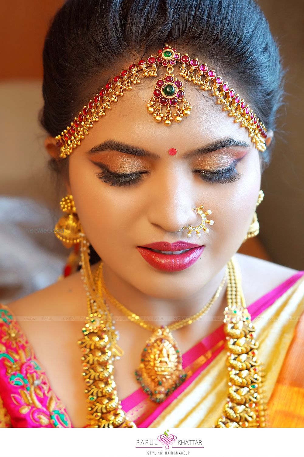 Photo From Lakshmi wedding and reception - By Parul Khattar Makeup Artist