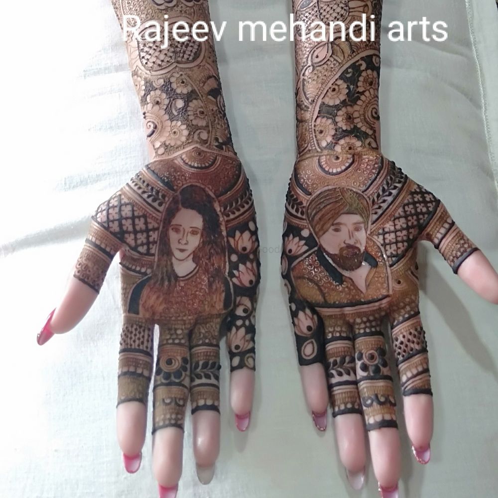 Photo From heavy bridal mehandi - By Rajeev Mehandi Arts