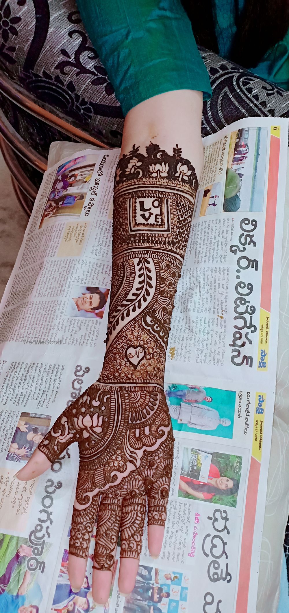 Photo From Lotus Small Hand Mehndi - By Krishna Mehndi Art Hyderabad