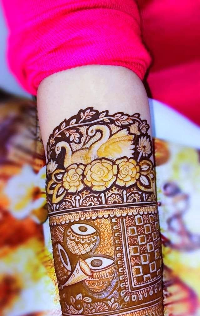 Photo From Lotus Small Hand Mehndi - By Krishna Mehndi Art Hyderabad