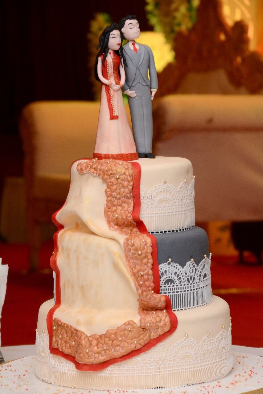 Photo From wedding cakes - By Sweetpeeps
