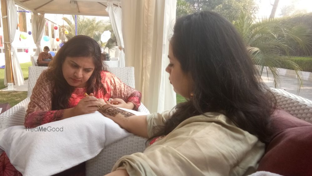 Photo From Kritika bridal mehendi on 21 st nov at Atrio, near Rajouri, delhi - By Shalini Mehendi Artist