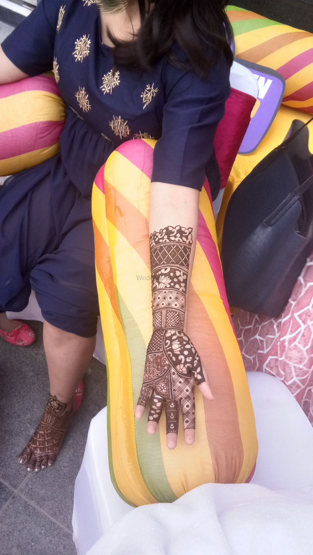 Photo From Aishna bridal mehendi on 22 nov 2018 at karma lakelands, Manesar - By Shalini Mehendi Artist