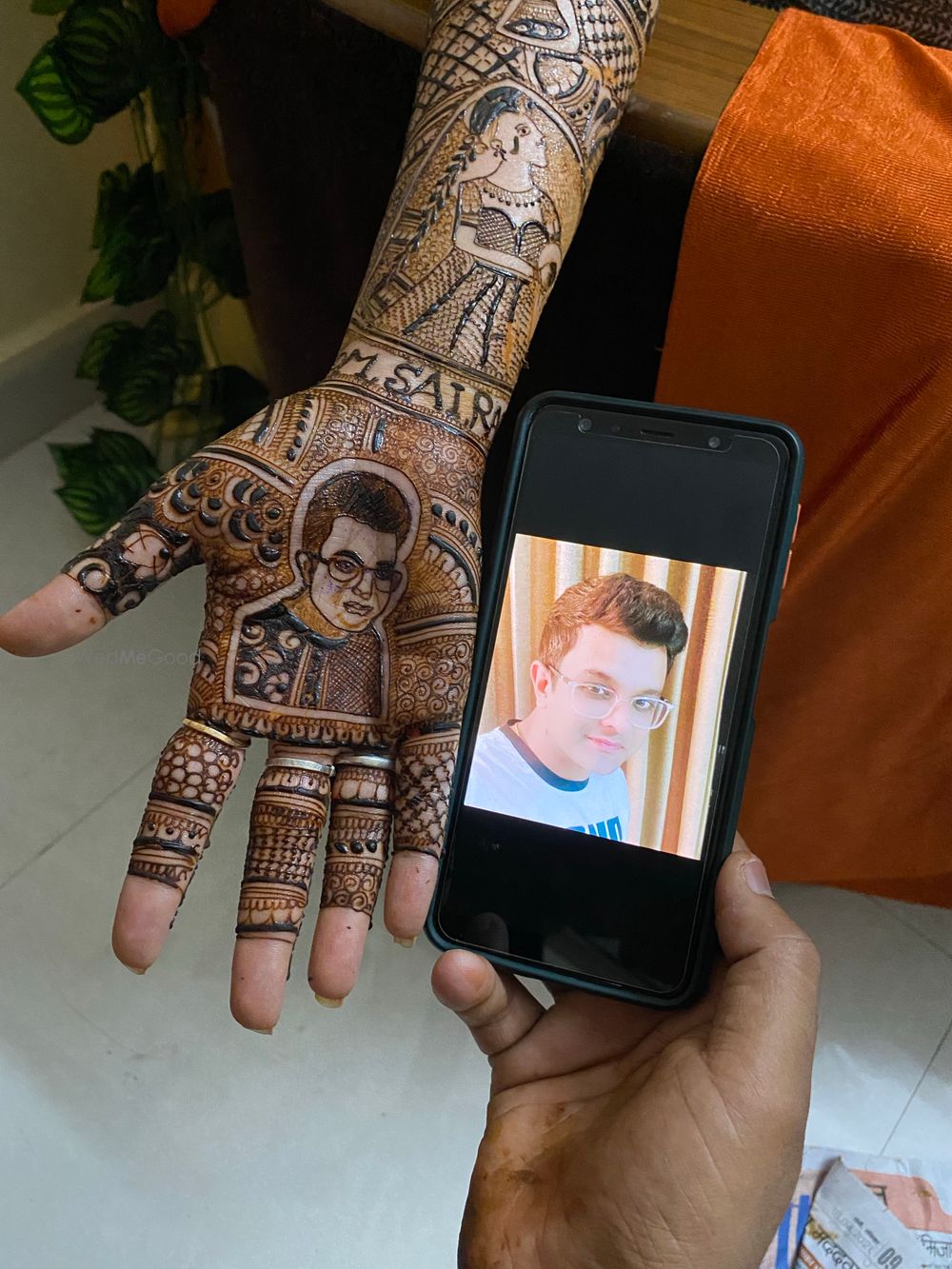Photo From Portrait bridal mehndi 15000rs - By Jeet Mehendi Arts