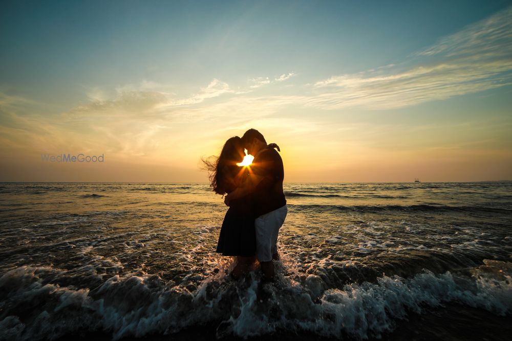 Photo of Pre wedding beach sunset shot