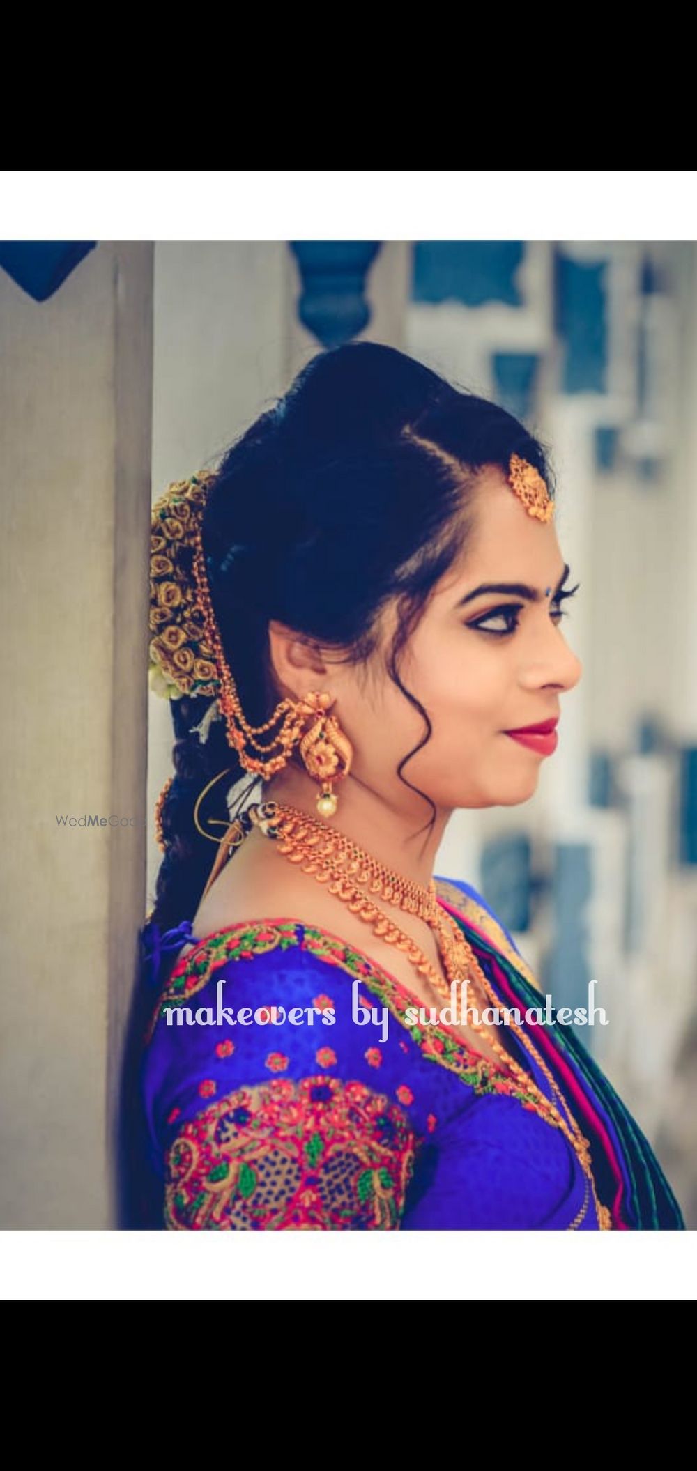 Photo From Amrutha 's Engagement Look - By Makeovers by Sudhanatesh