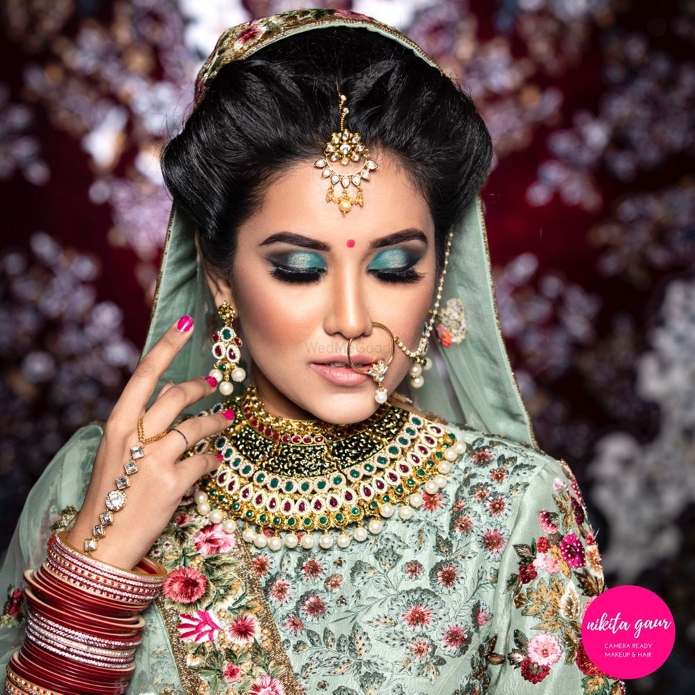 Photo From bride Megha  - By Nikita Gaur Makeovers