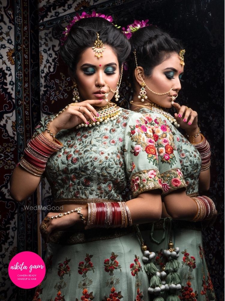 Photo From bride Megha  - By Nikita Gaur Makeovers