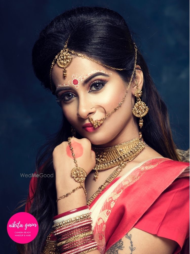 Photo From Bengali Bride  - By Nikita Gaur Makeovers