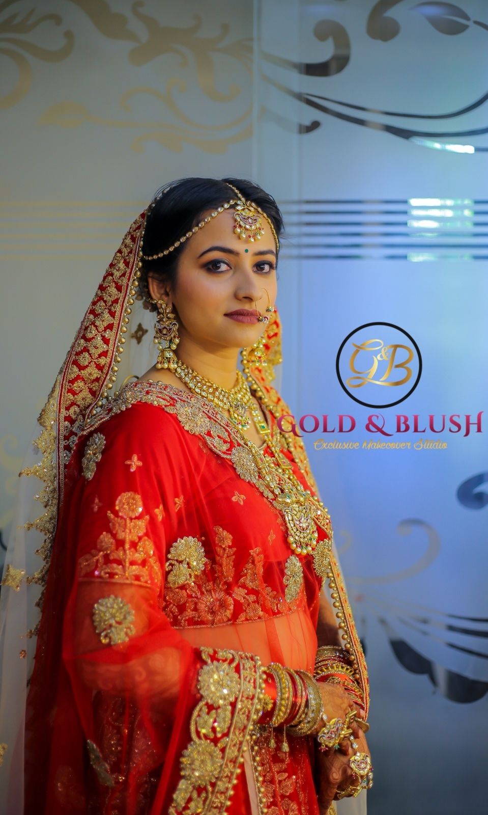 Photo From Wedding Look - By Gold & Blush Makeover Studio 