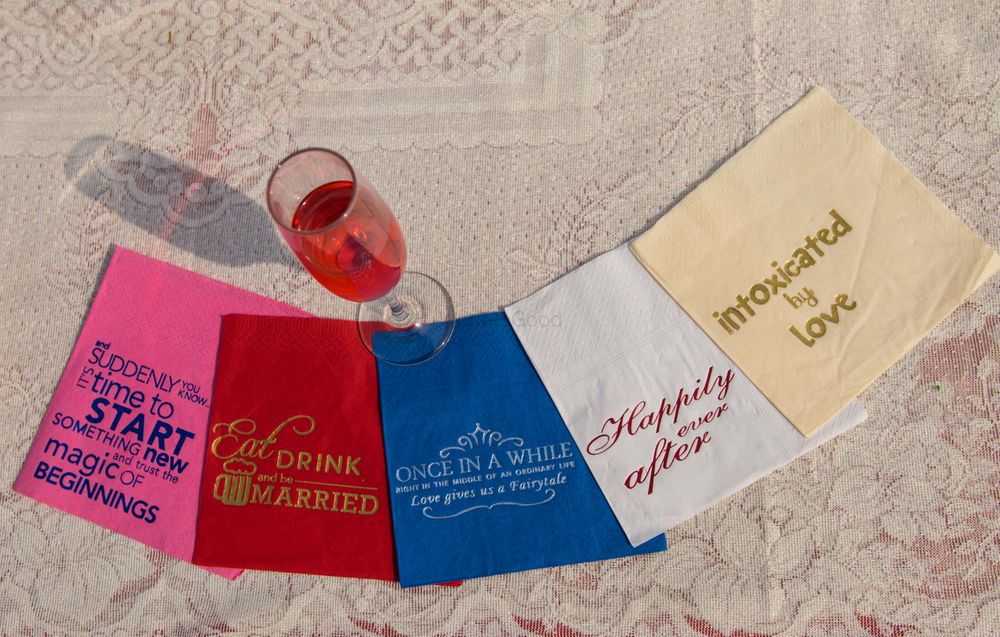 Photo From Exquisite Wedding Napkins - By Cupidly