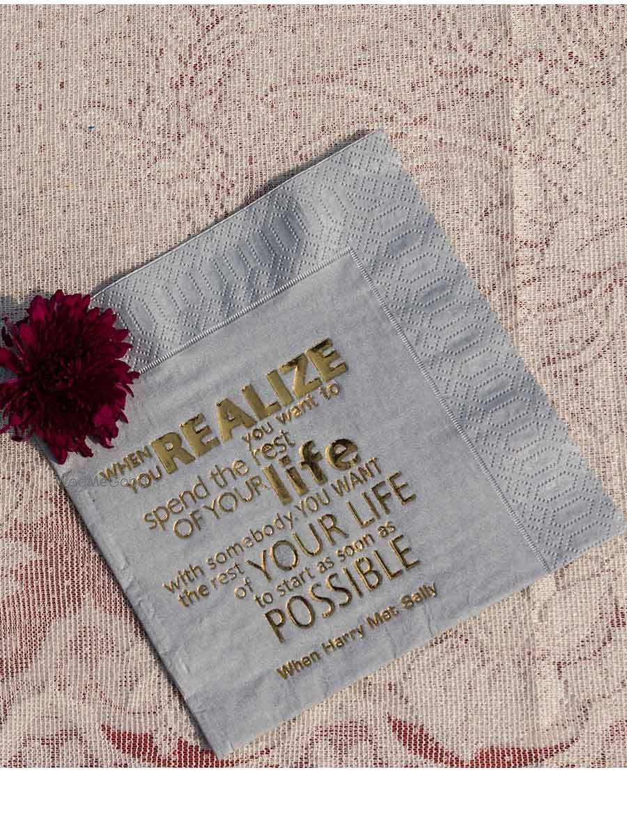 Photo From Exquisite Wedding Napkins - By Cupidly