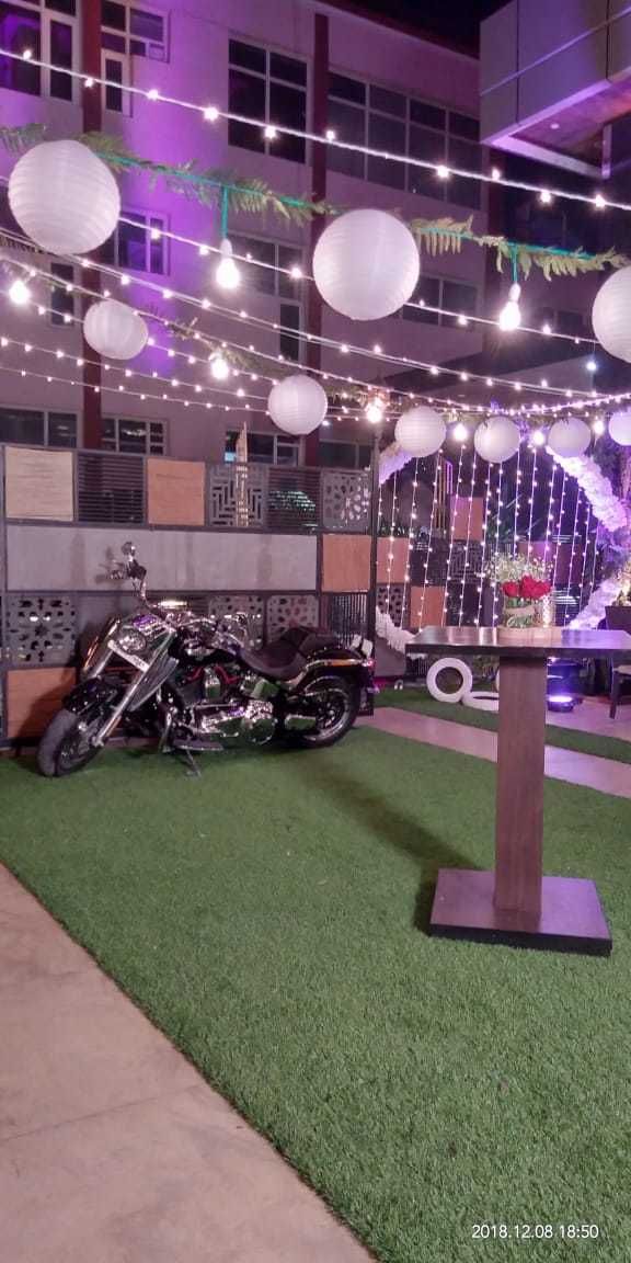 Photo From Drink & Dance Under the stars "Harley Davidson was the added beauty" to the entire look   - By Strings & Knots Weddings And Events