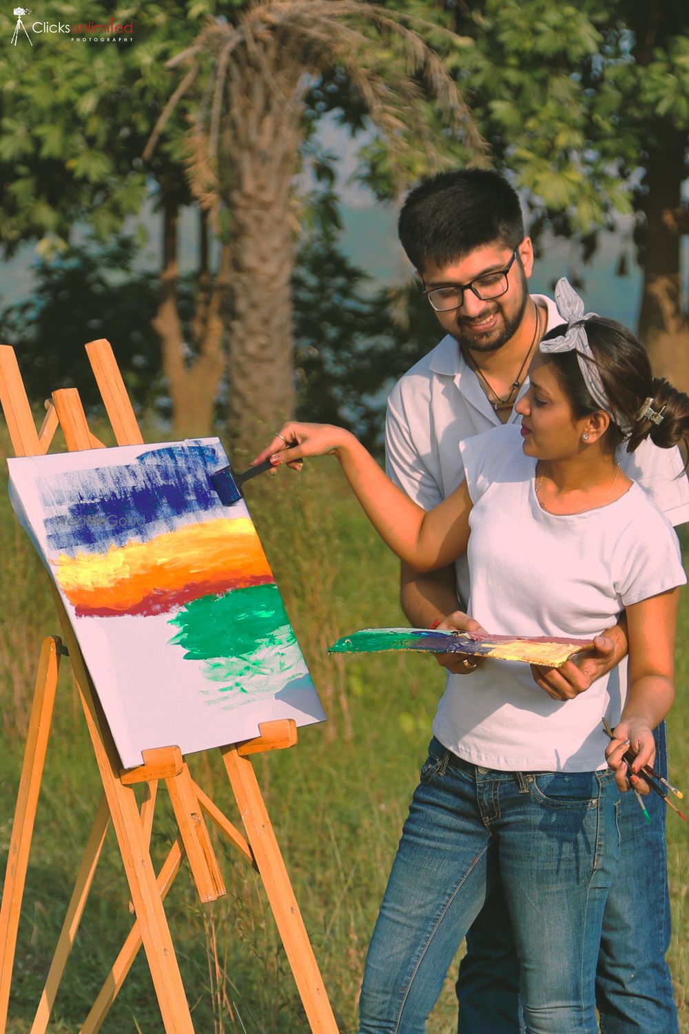 Photo From Amisha + Harsh (Paint my Life) - By Clicksunlimited Photography