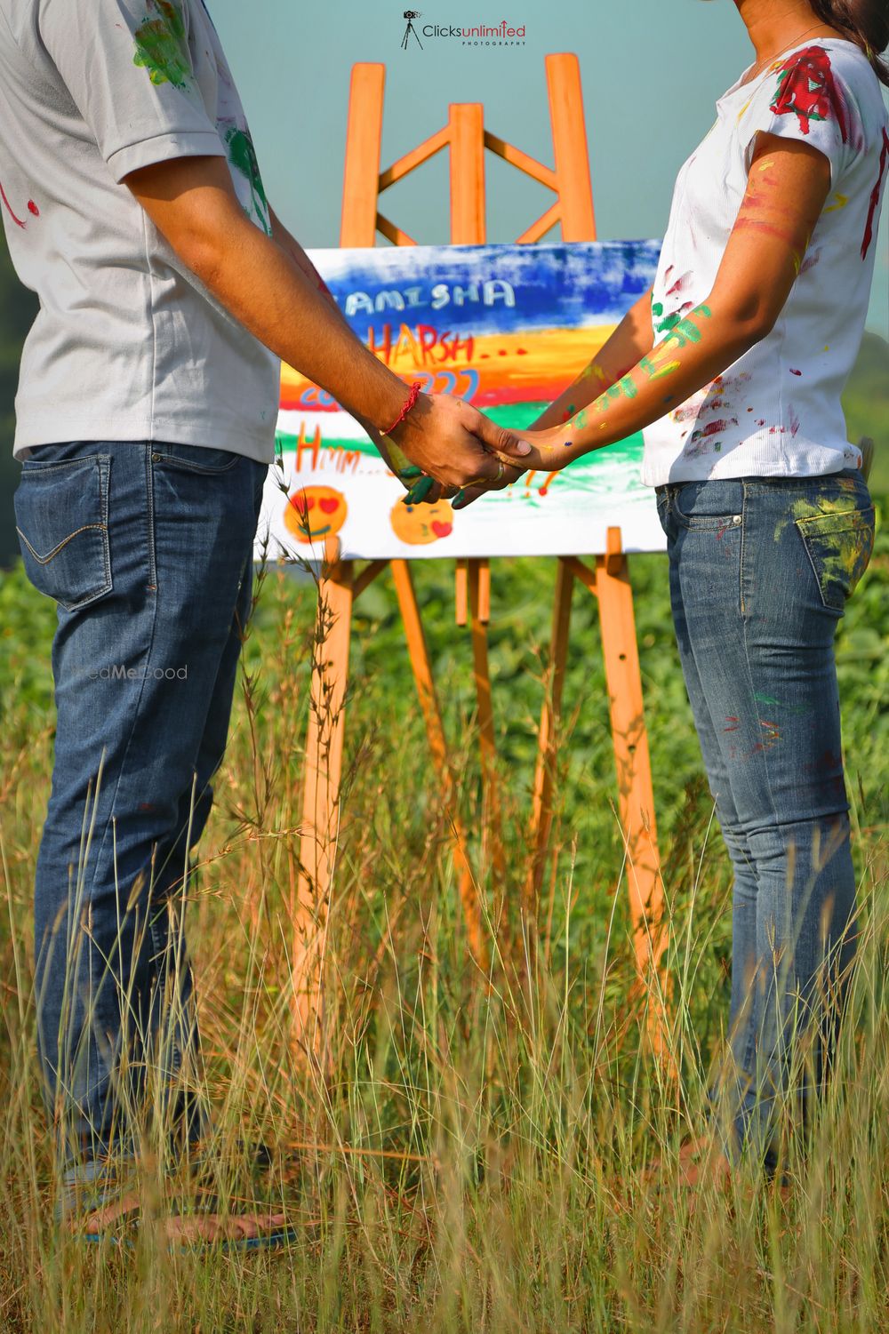 Photo From Amisha + Harsh (Paint my Life) - By Clicksunlimited Photography