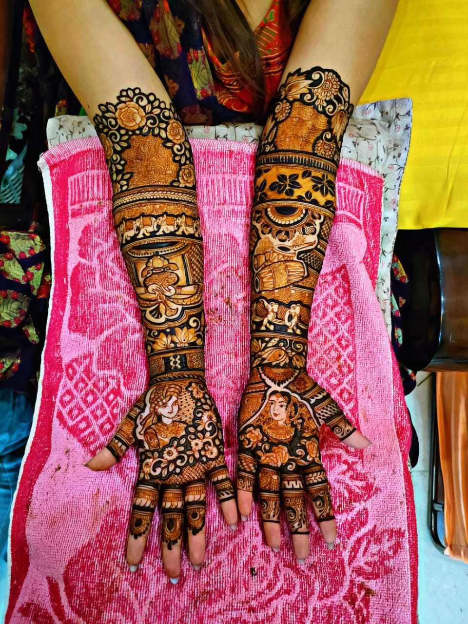 Photo From Bridal Mehandi - By Ravi Rajasthani Mehandi arts