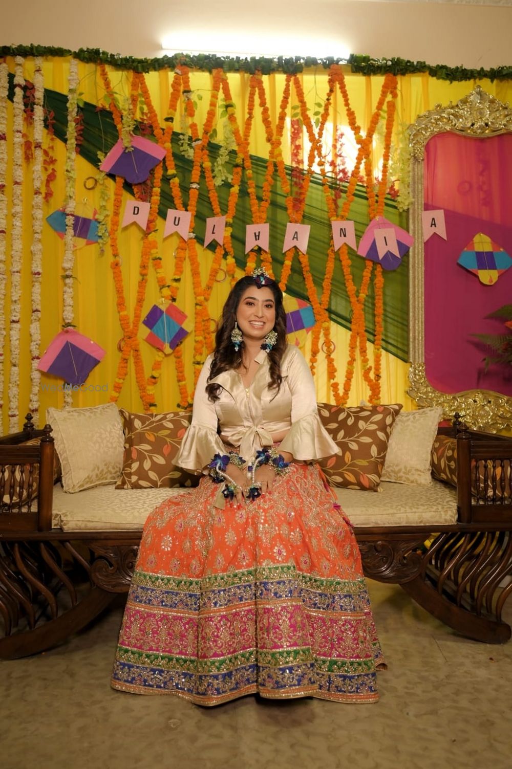 Photo From Bride’s Mehendi Looks - By Makeup by Naina Goel