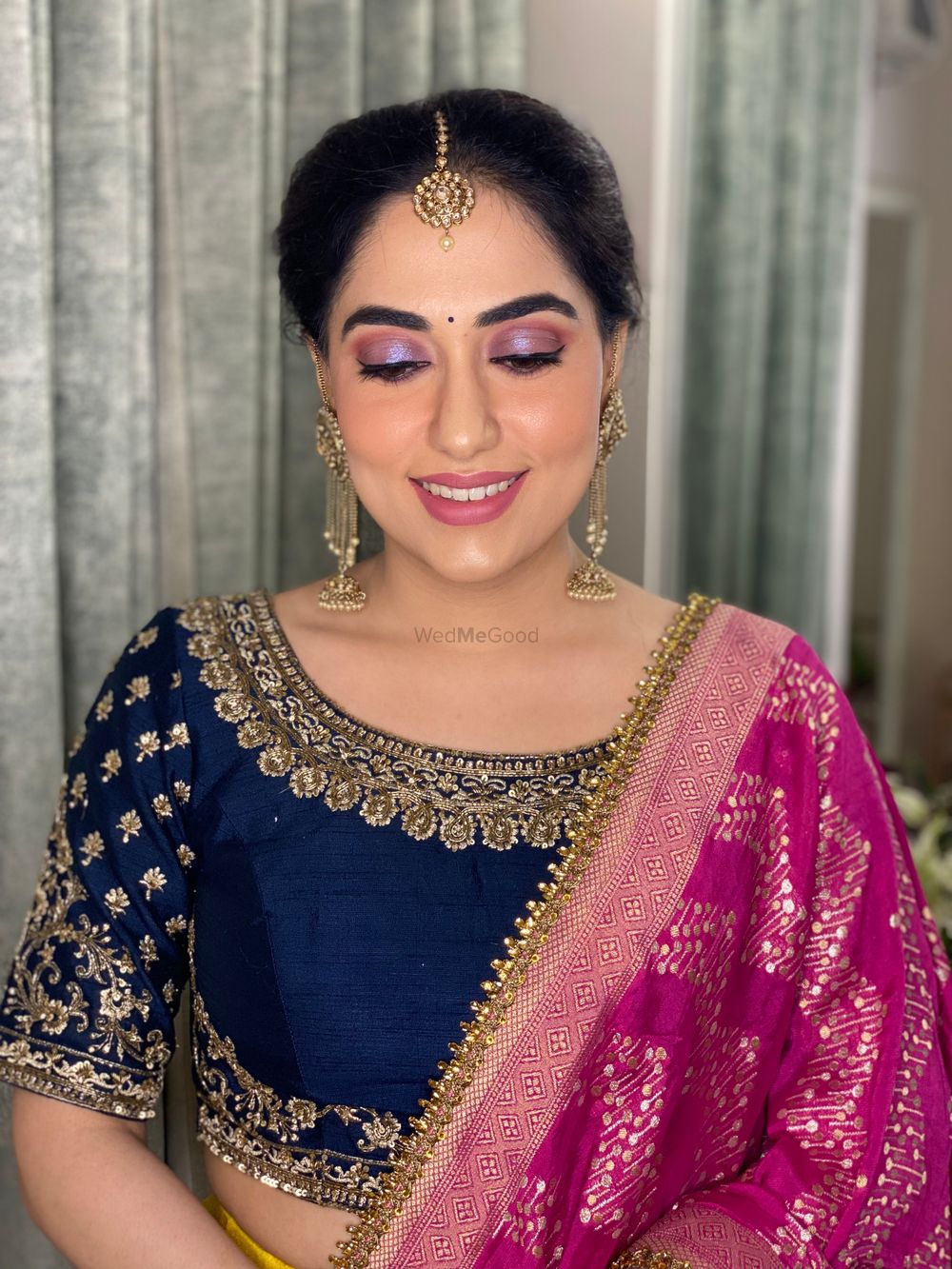 Photo From Bride’s Mehendi Looks - By Makeup by Naina Goel