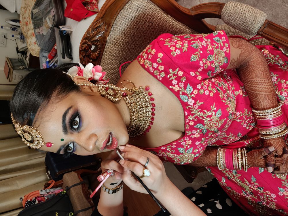 Photo From Lucknow bride - By Priyanka Gupta Makeup Artist