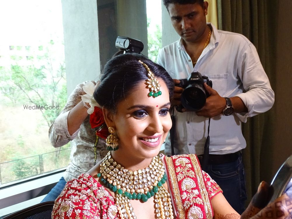 Photo From Bride Vrinda Mohunta - By Colours Makeup School 