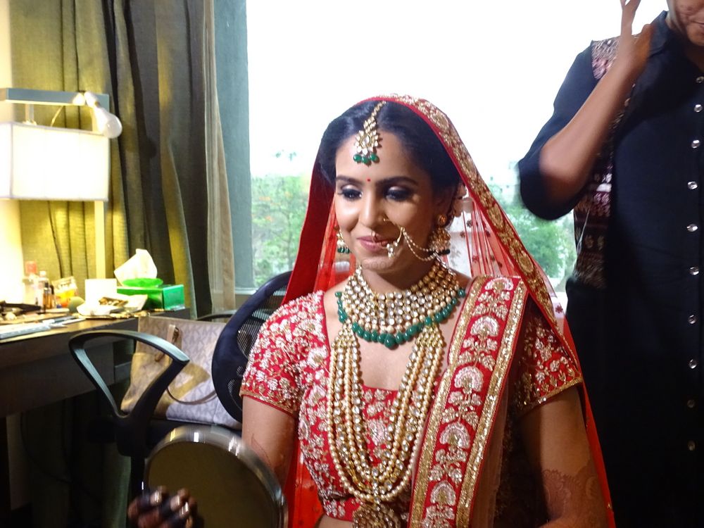 Photo From Bride Vrinda Mohunta - By Colours Makeup School 
