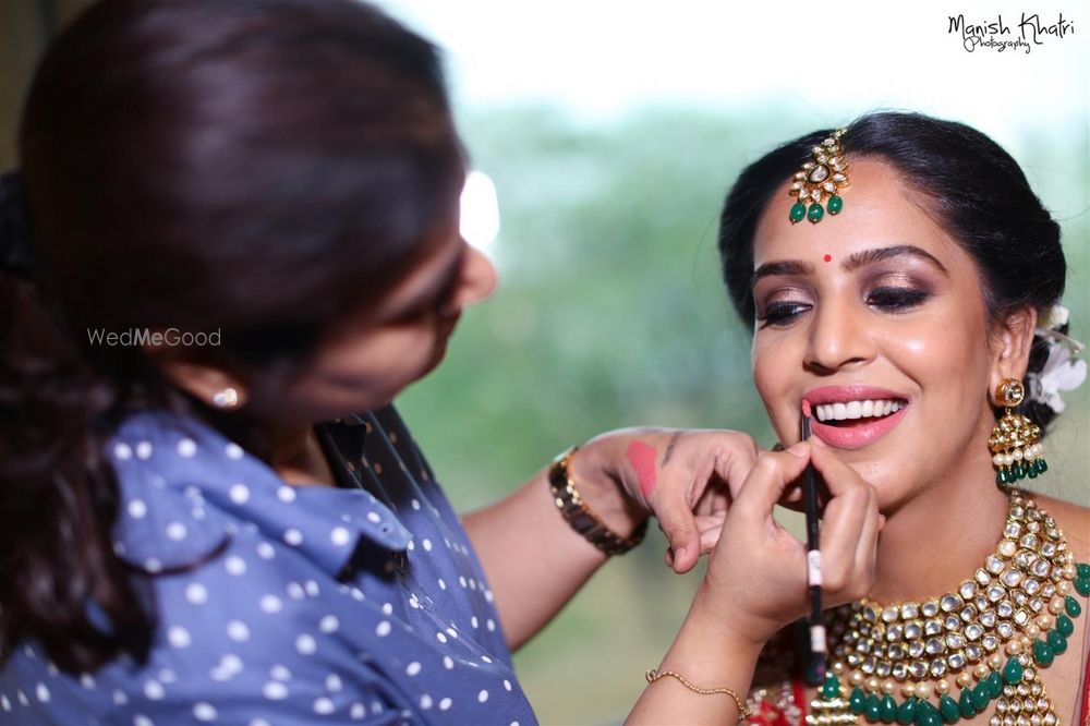 Photo From Bride Vrinda Mohunta - By Colours Makeup School 