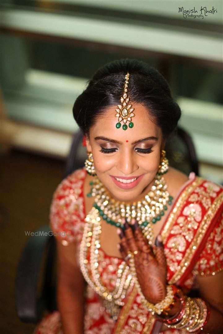 Photo From Bride Vrinda Mohunta - By Colours Makeup School 