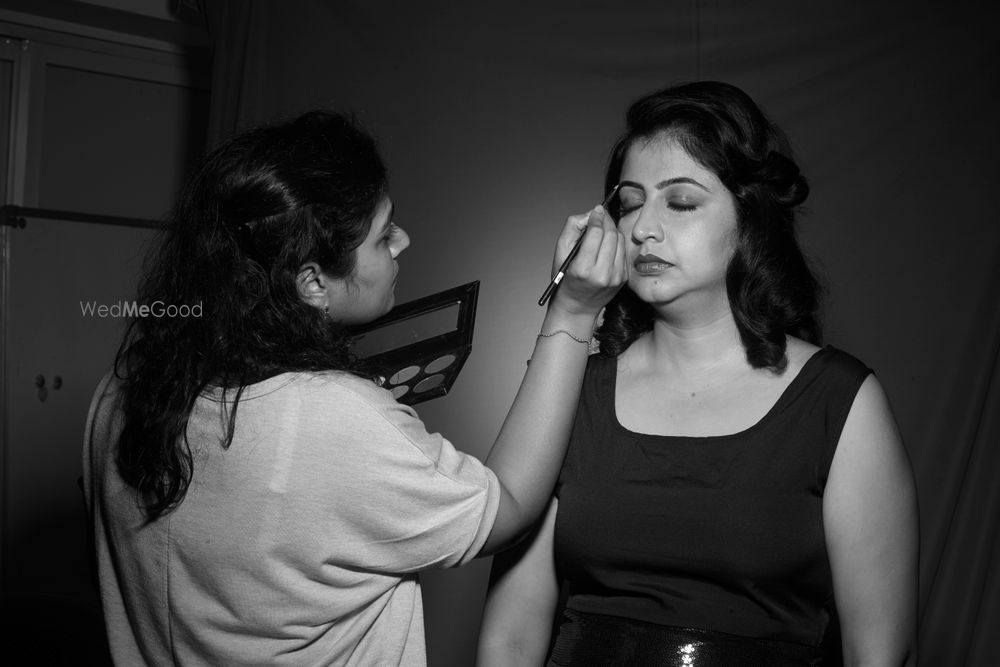 Photo From Black and white shoot  - By Colours Makeup School 