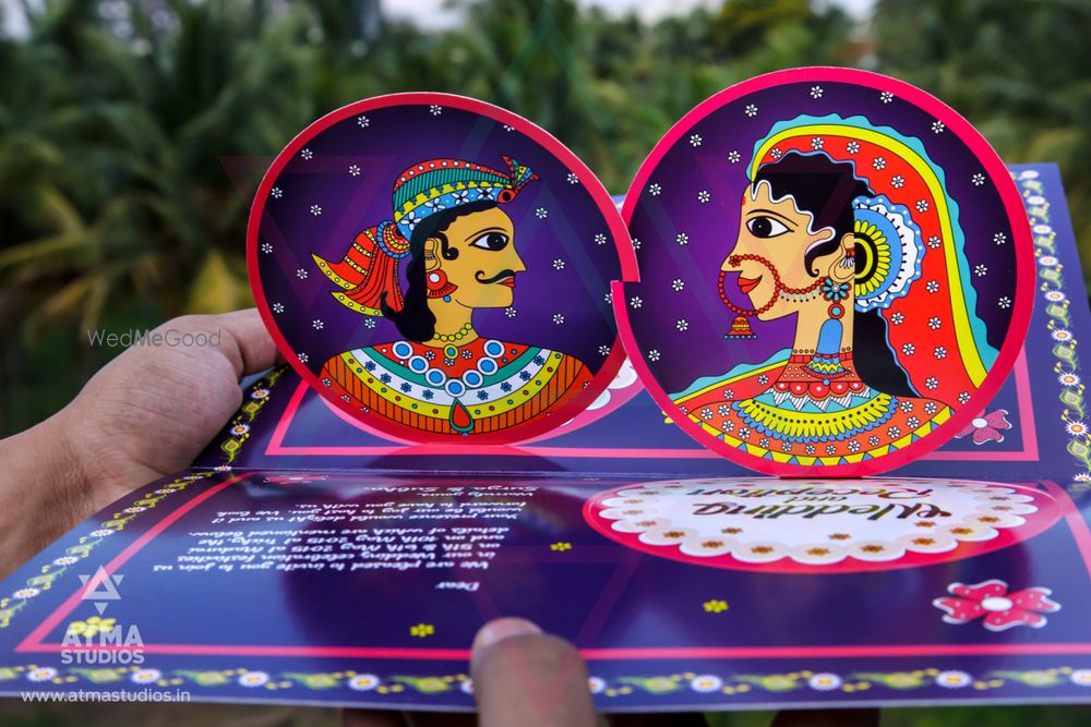 Photo From Pattachitra & Madhubani Wedding Invite Design  - By Atma Studios