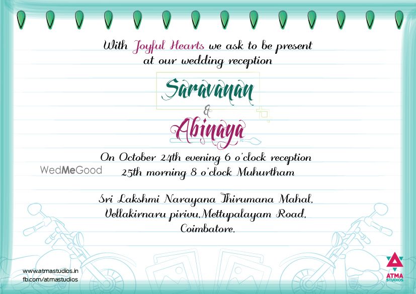 Photo From Caricature Indian Wedding Invite Design - By Atma Studios