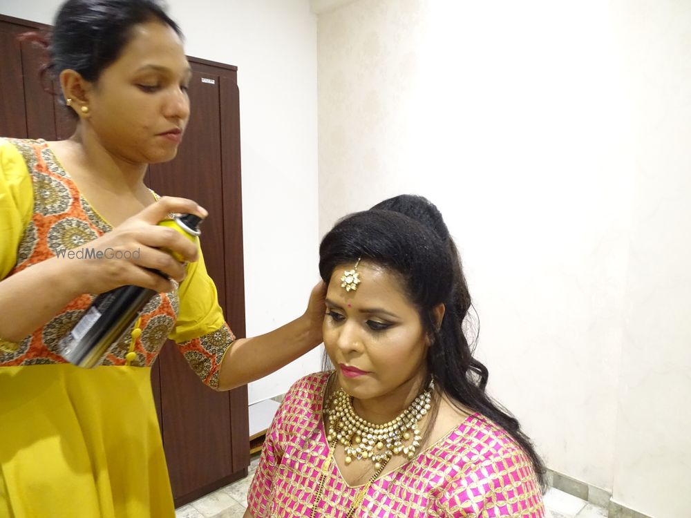 Photo From Reception Bride - By Colours Makeup School 