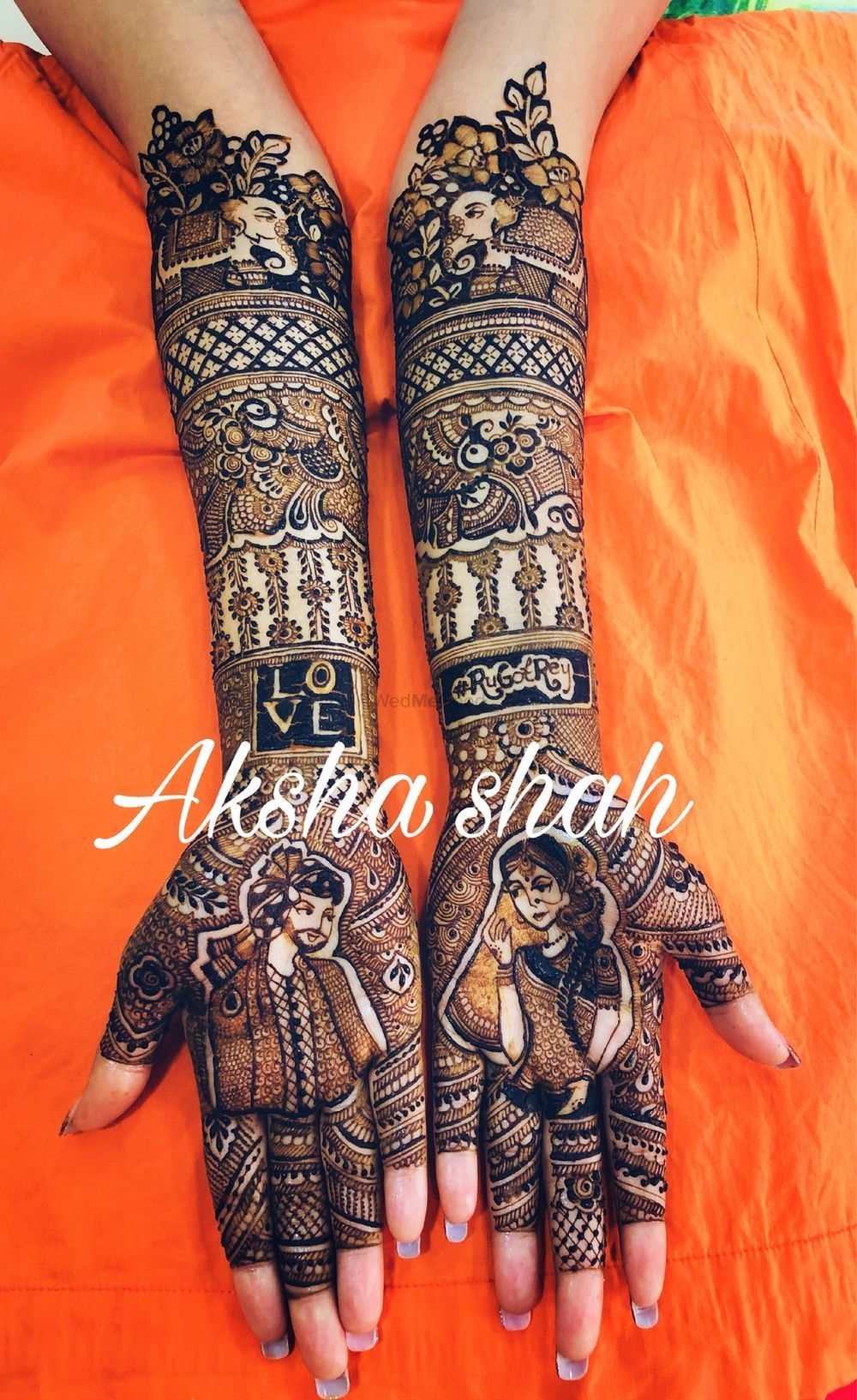 Photo From Ruchi weds shrey - By Aksha Shah Mehendi Designer