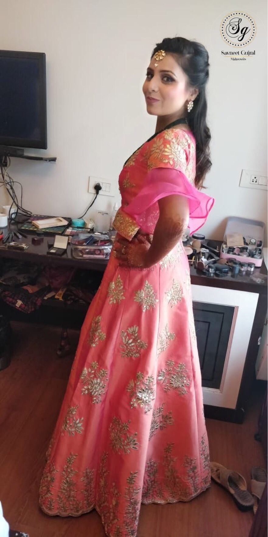 Photo From Pallavi’s Engagement - By Savneet Gujral Makeovers