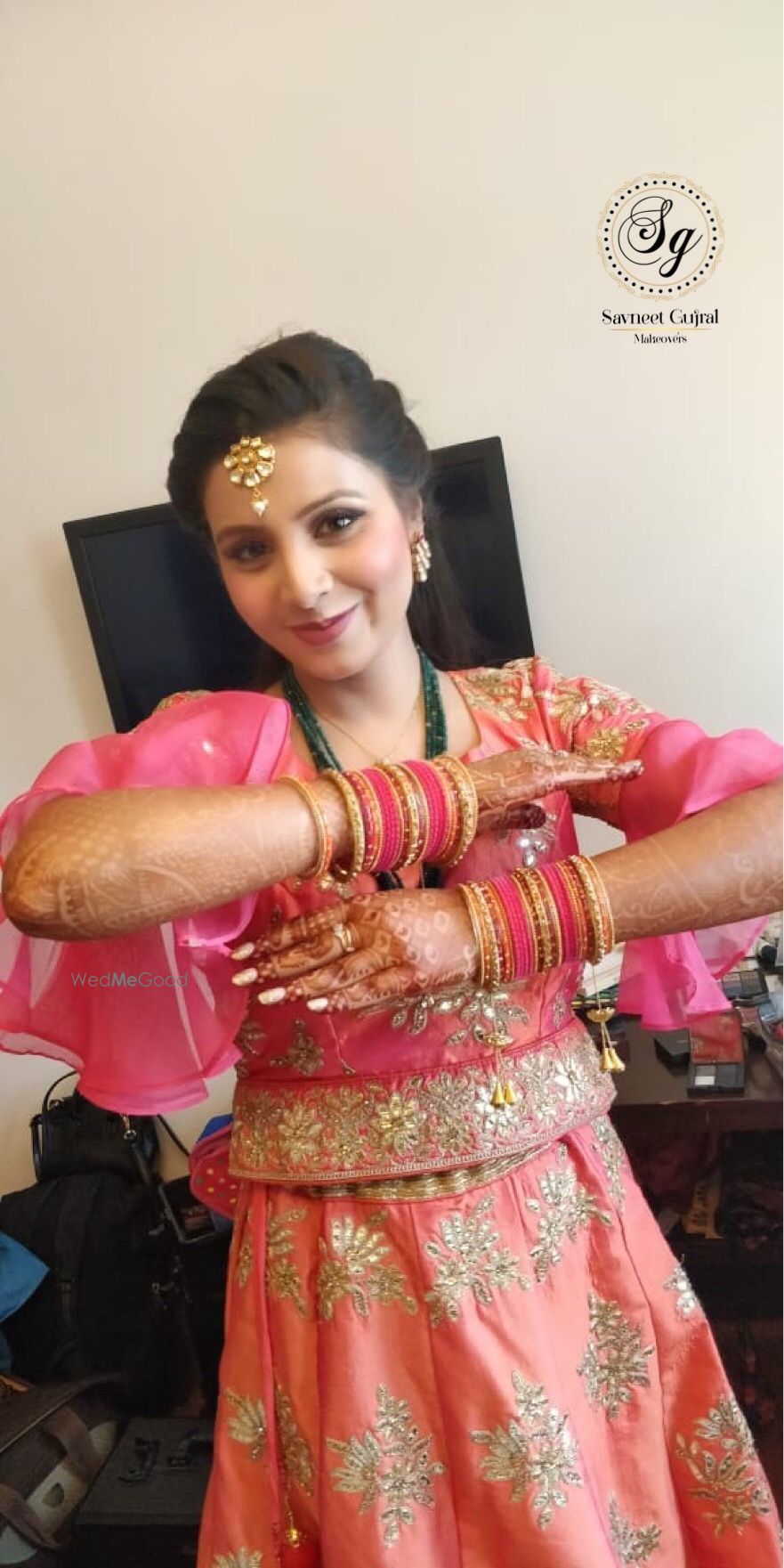 Photo From Pallavi’s Engagement - By Savneet Gujral Makeovers