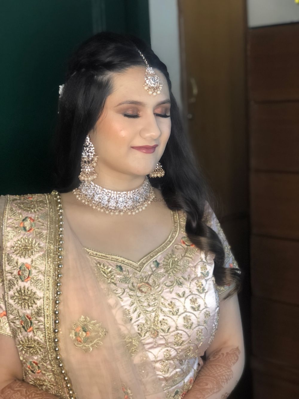 Photo From Jesal for her reception  - By Makeup by Kishwar Chahal