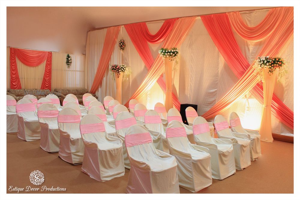 Photo From Peach & Orange !! - By Estique Decor Productions