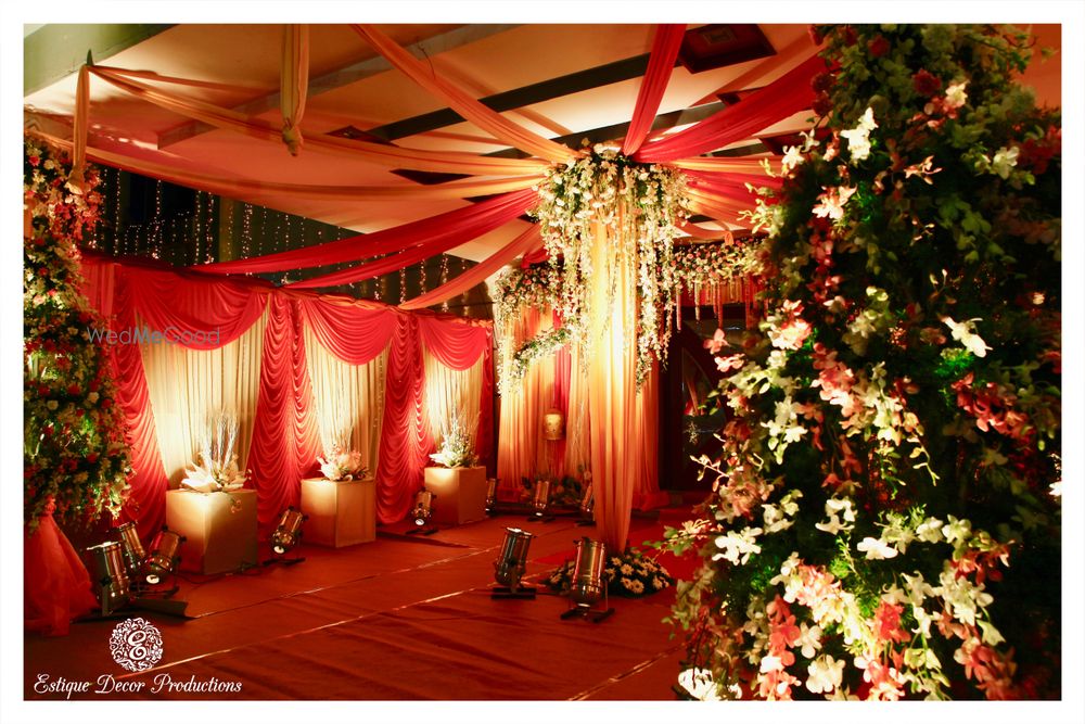 Photo From Peach & Orange !! - By Estique Decor Productions