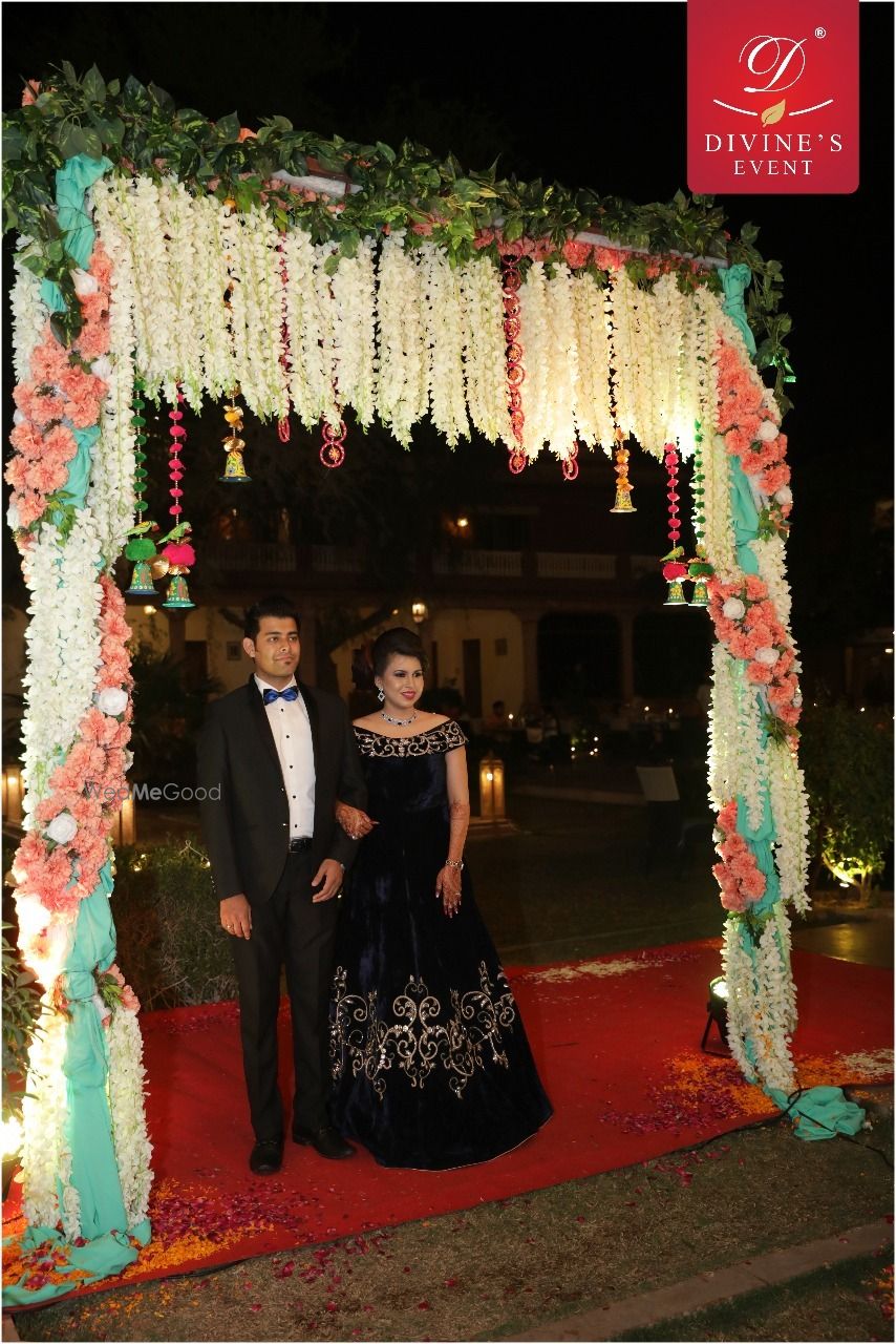 Photo From Cocktail Party decor of kavita & siddharth - By Divines Event