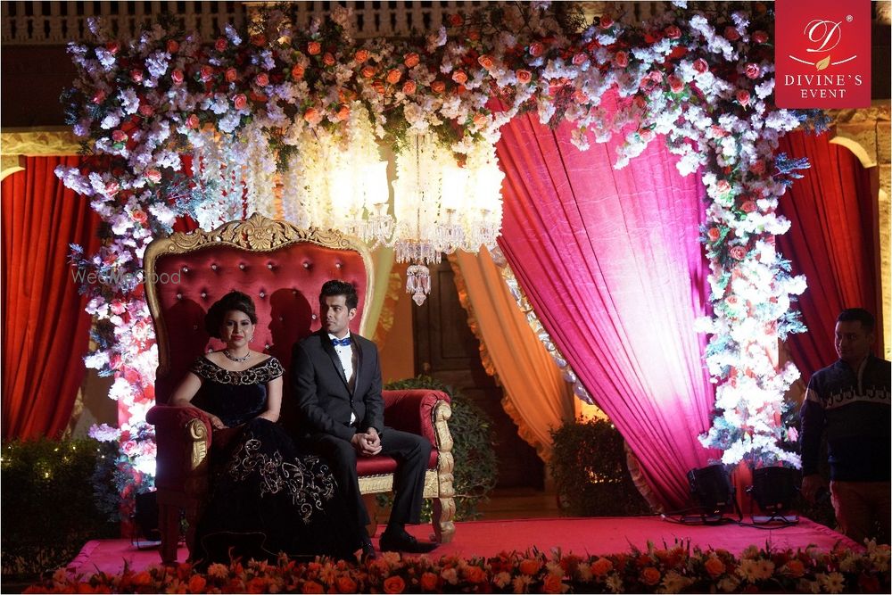 Photo From Cocktail Party decor of kavita & siddharth - By Divines Event