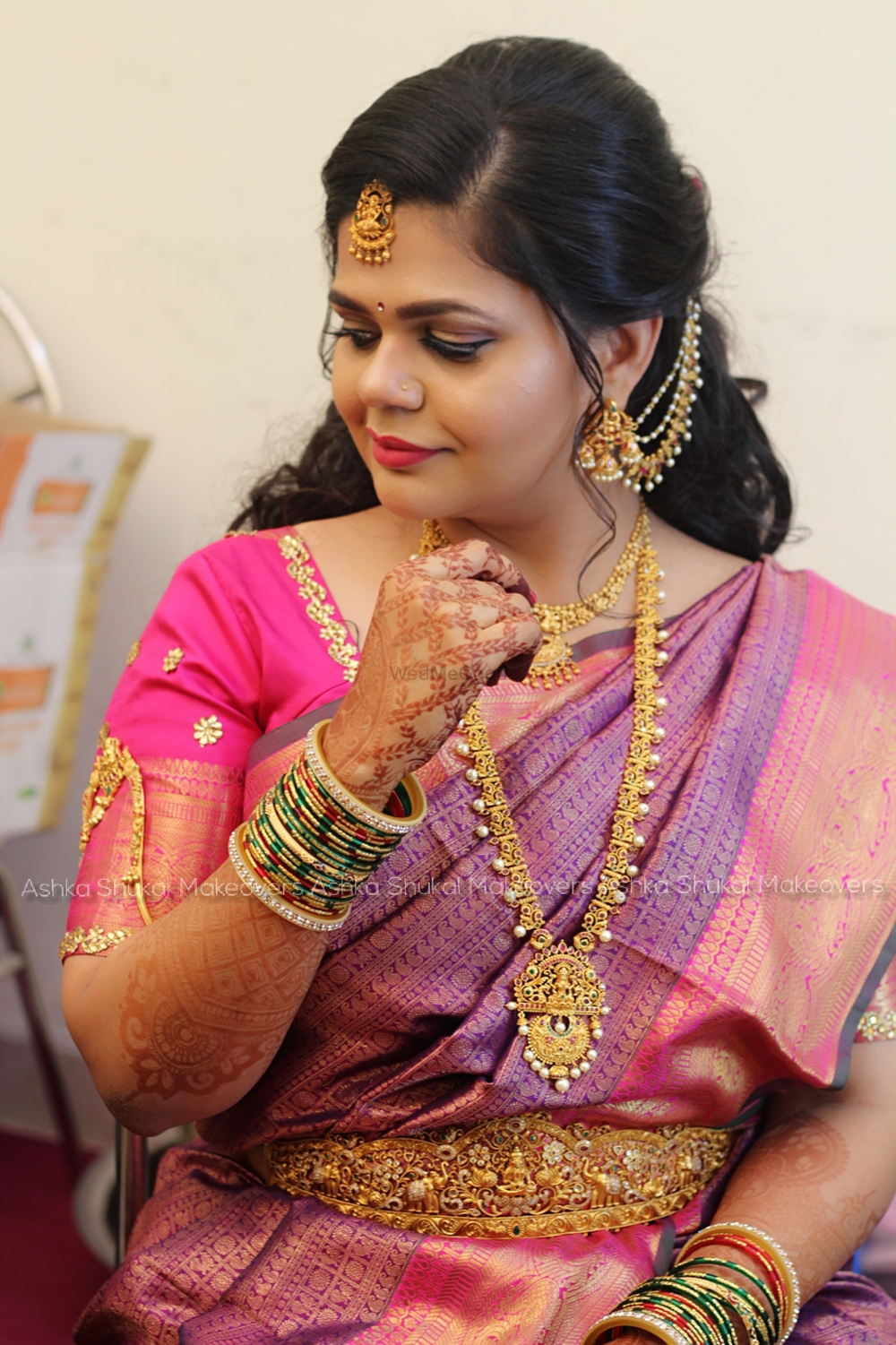 Photo From South Indian Bride Shrivali - By Jayshree Makeup and Hair Designer